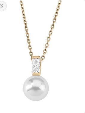 Majorca Selene White Pearl Necklace